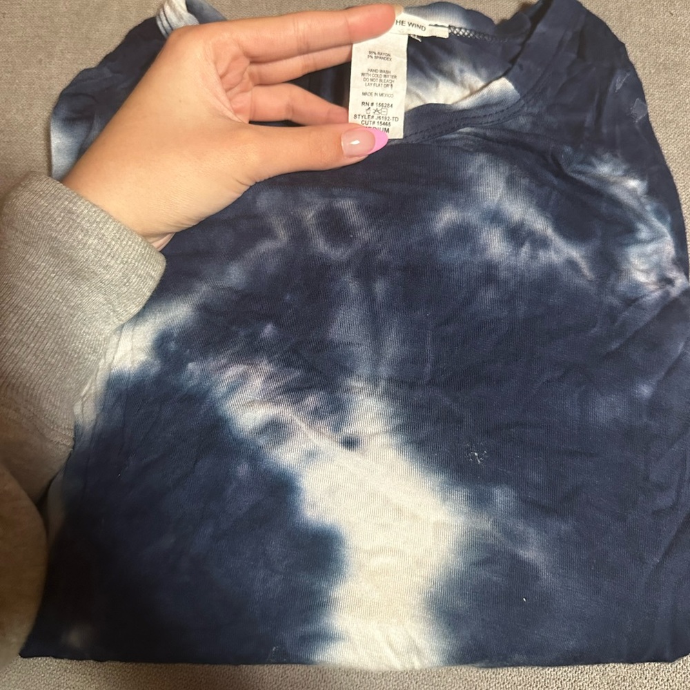 Girls Tye-Dye Long Sleeve